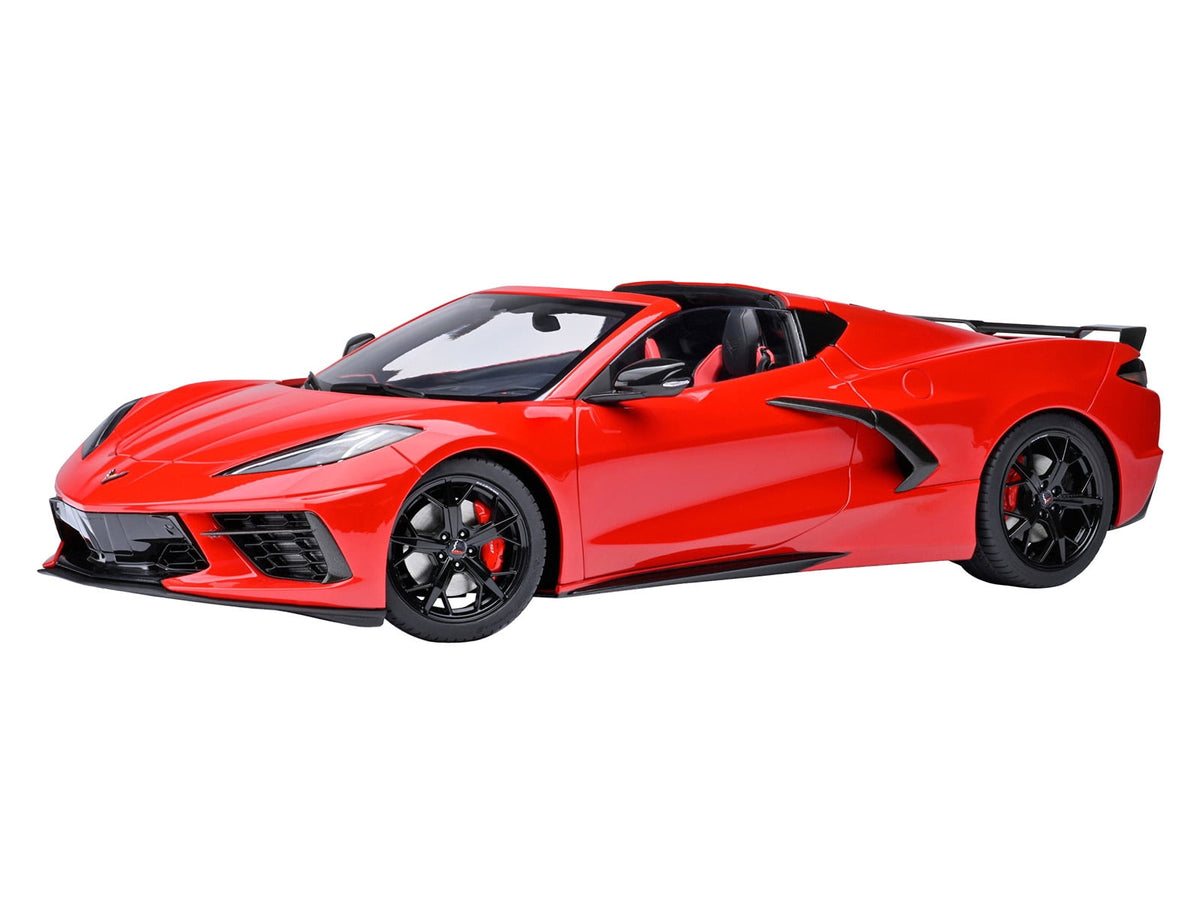 2020 Chevrolet Corvette C8 Stingray Torch Red 1/18 Model Car by Autoart