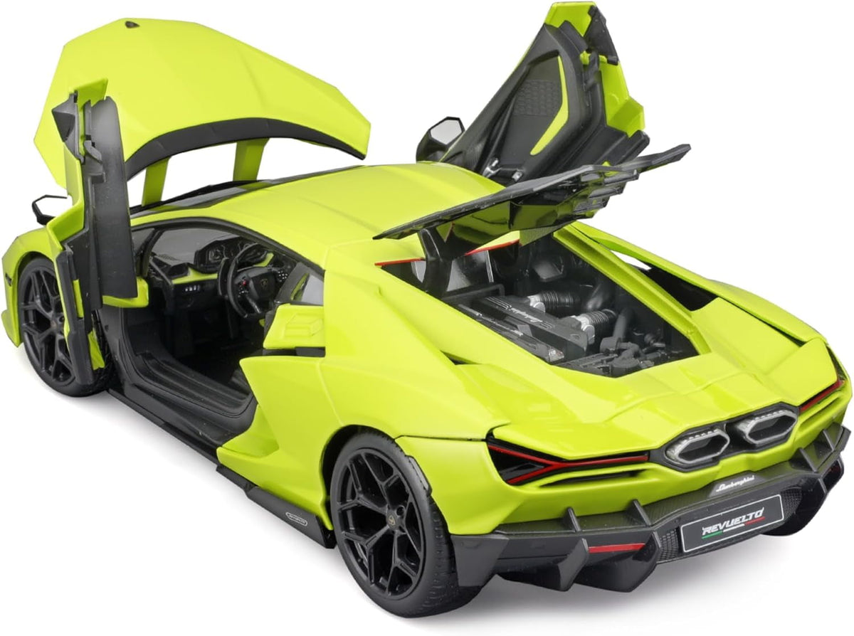koenig-tom Maisto Lamborghini Revuelto Special Edition 1/18 Diecast Model Car Lime Green