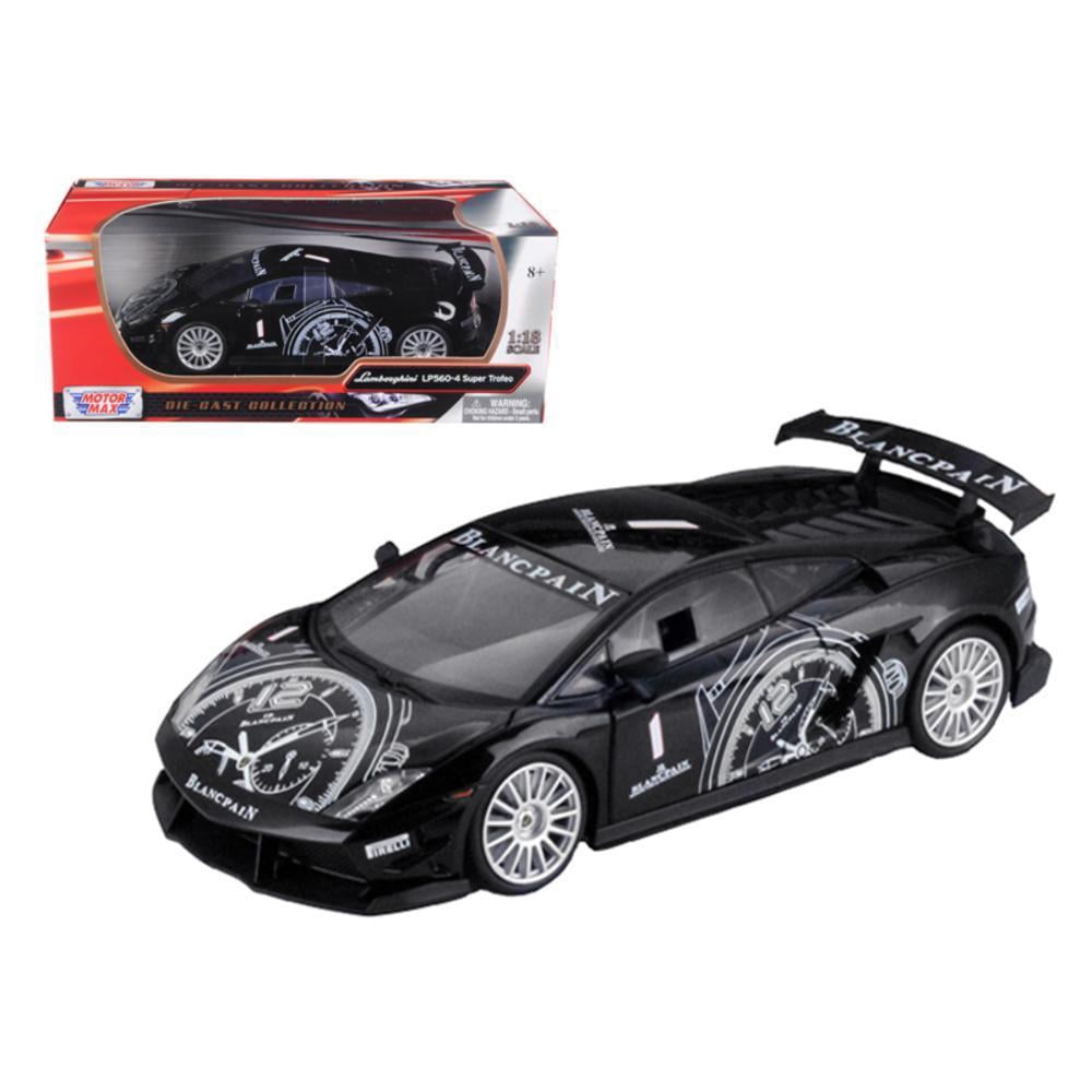 Motormax 79153bk Lamborghini Gallardo LP560-4 Super Trofeo Black 1-18 Diecast Model Car