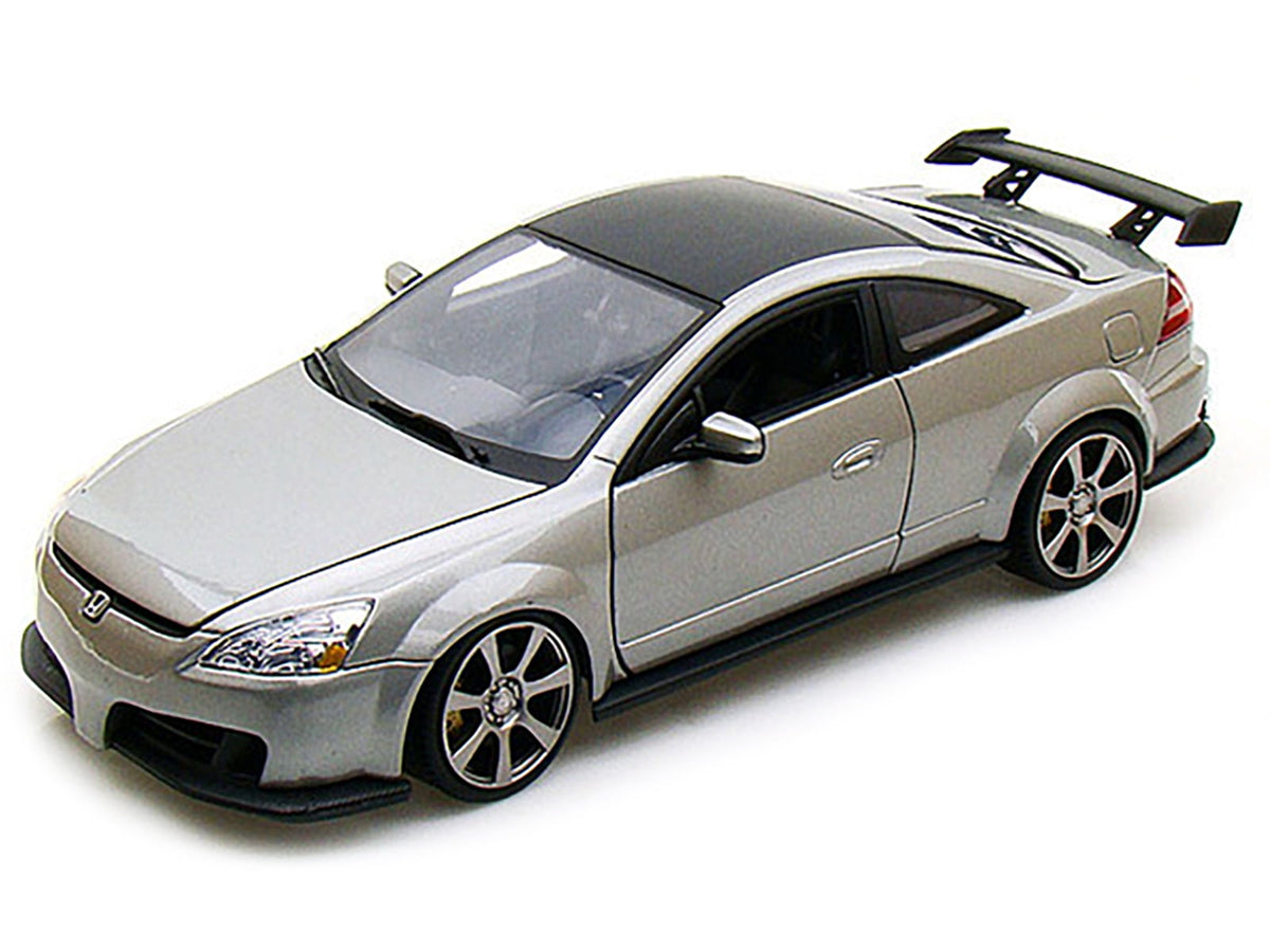 2003 Honda Accord Gray Metallic 1/18 Diecast Model Car by Motormax