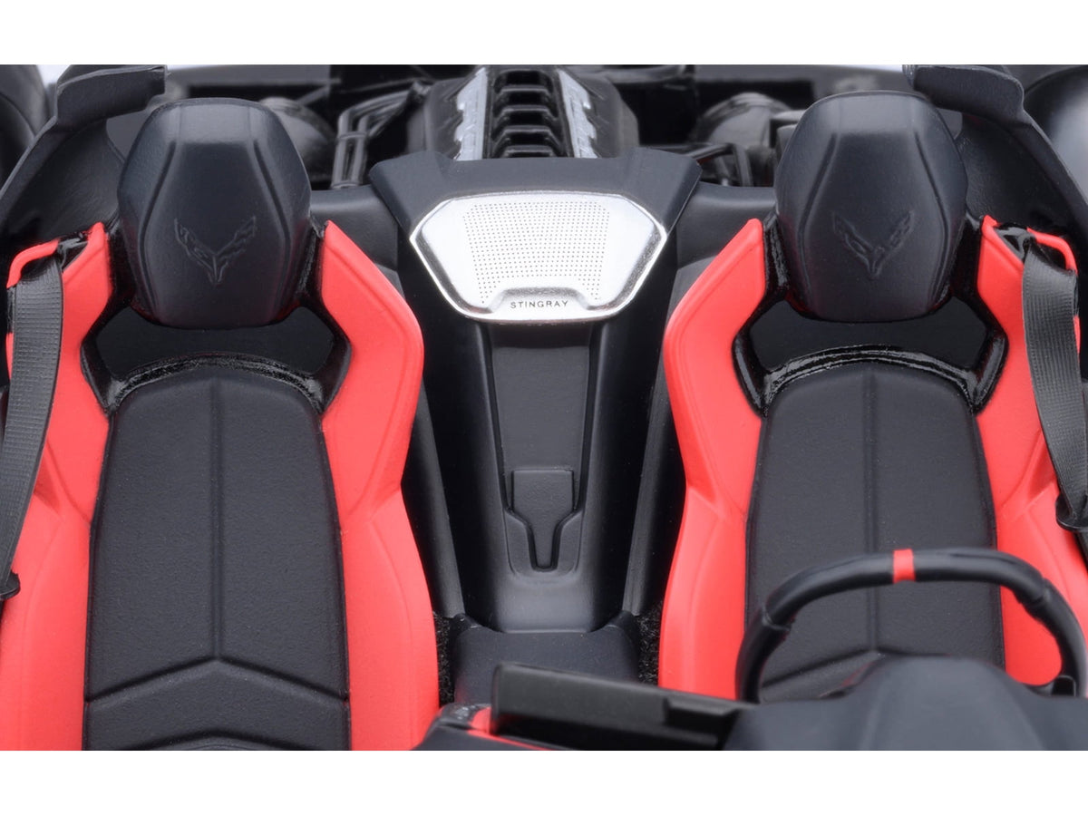 Autoart 71280 2020 Chevrolet Corvette C8 Stingray Black 1-18 Scale Model Car