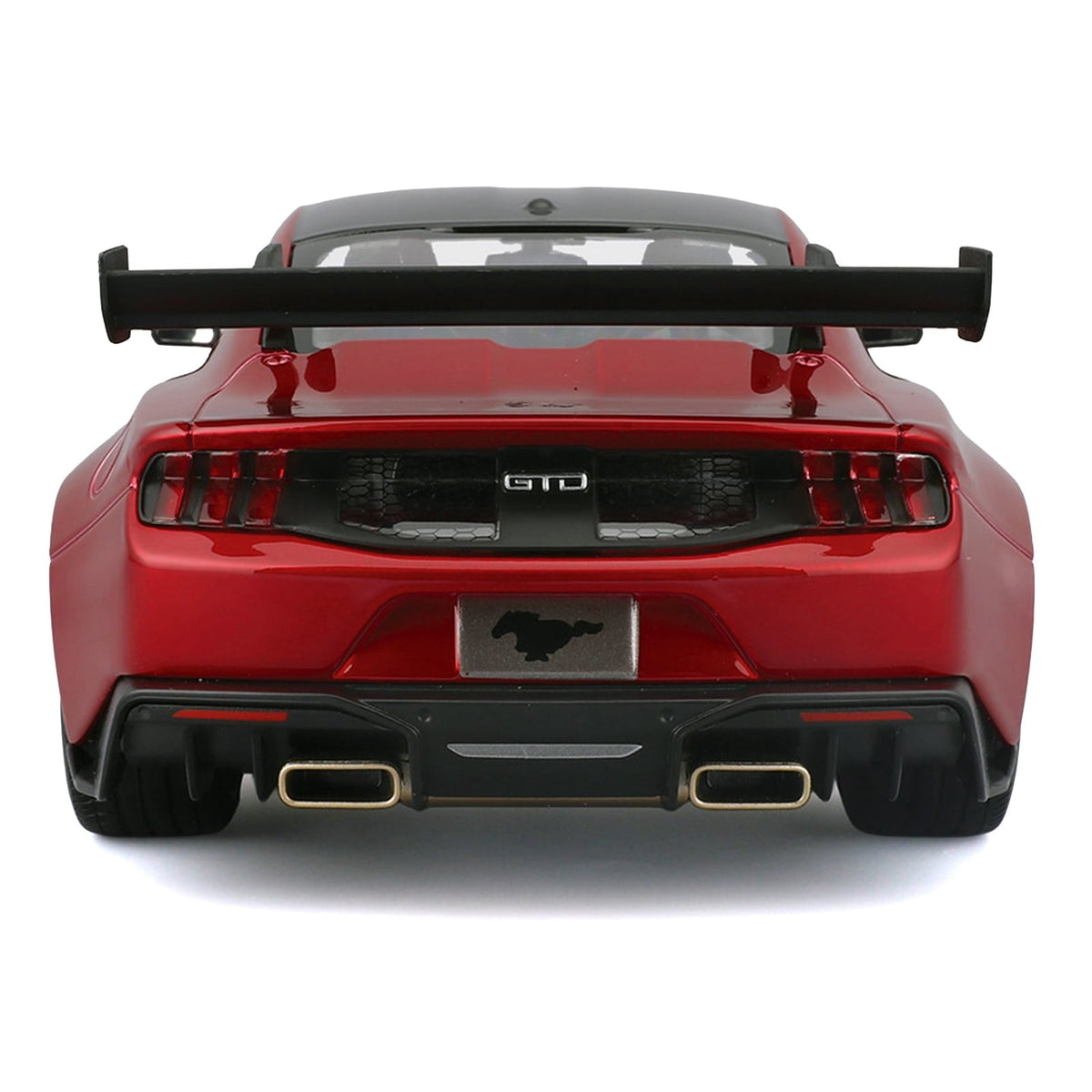 2025 Ford Mustang GTD Red Metallic with Black Top "Special Edition" Series 1/18 Diecast Model Car by Maisto