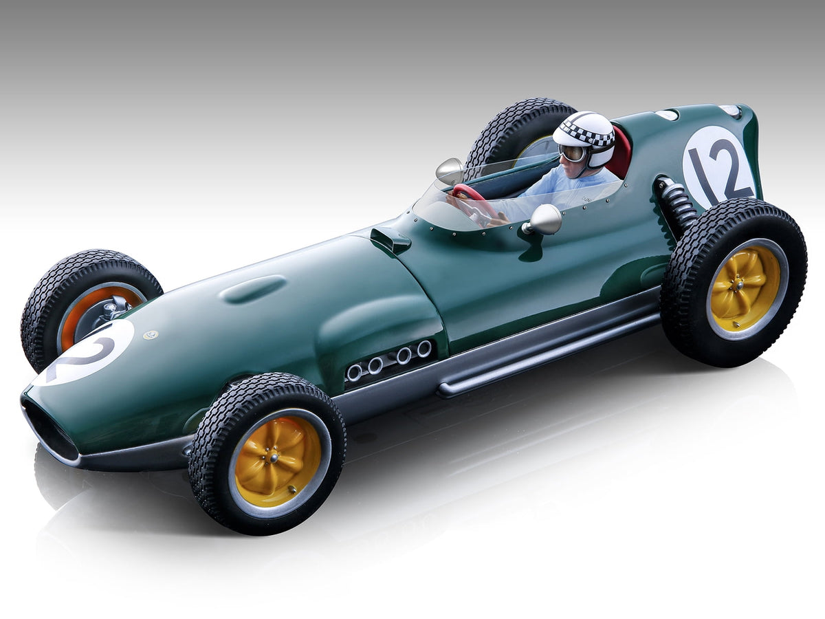 Lotus 16 #12 Innes Ireland "F1 Dutch GP" (1959) with Driver Figure Limited Edition to 70 pieces 1/18 Model Car by Tecnomodel