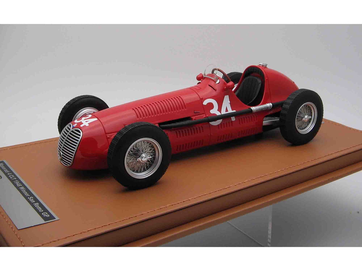 Maserati 4 CLT #34 Winner "San Remo GP" (1948) "Mythos Series" Limited Edition to 90 pieces 1/18 Model Car by Tecnomodel