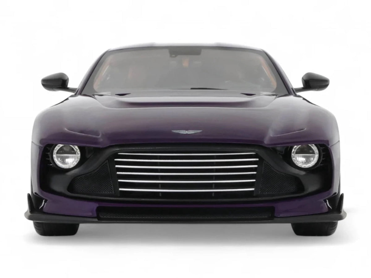 2023 Aston Martin Valour Purple Metallic 1/18 Model Car by GT Spirit
