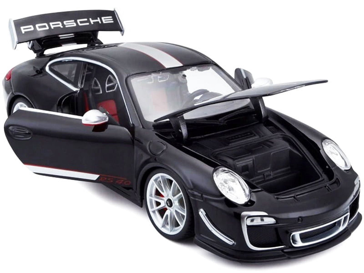 Porsche 911 GT3 RS 4.0 Black 1/18 Diecast Model Car by Bburago