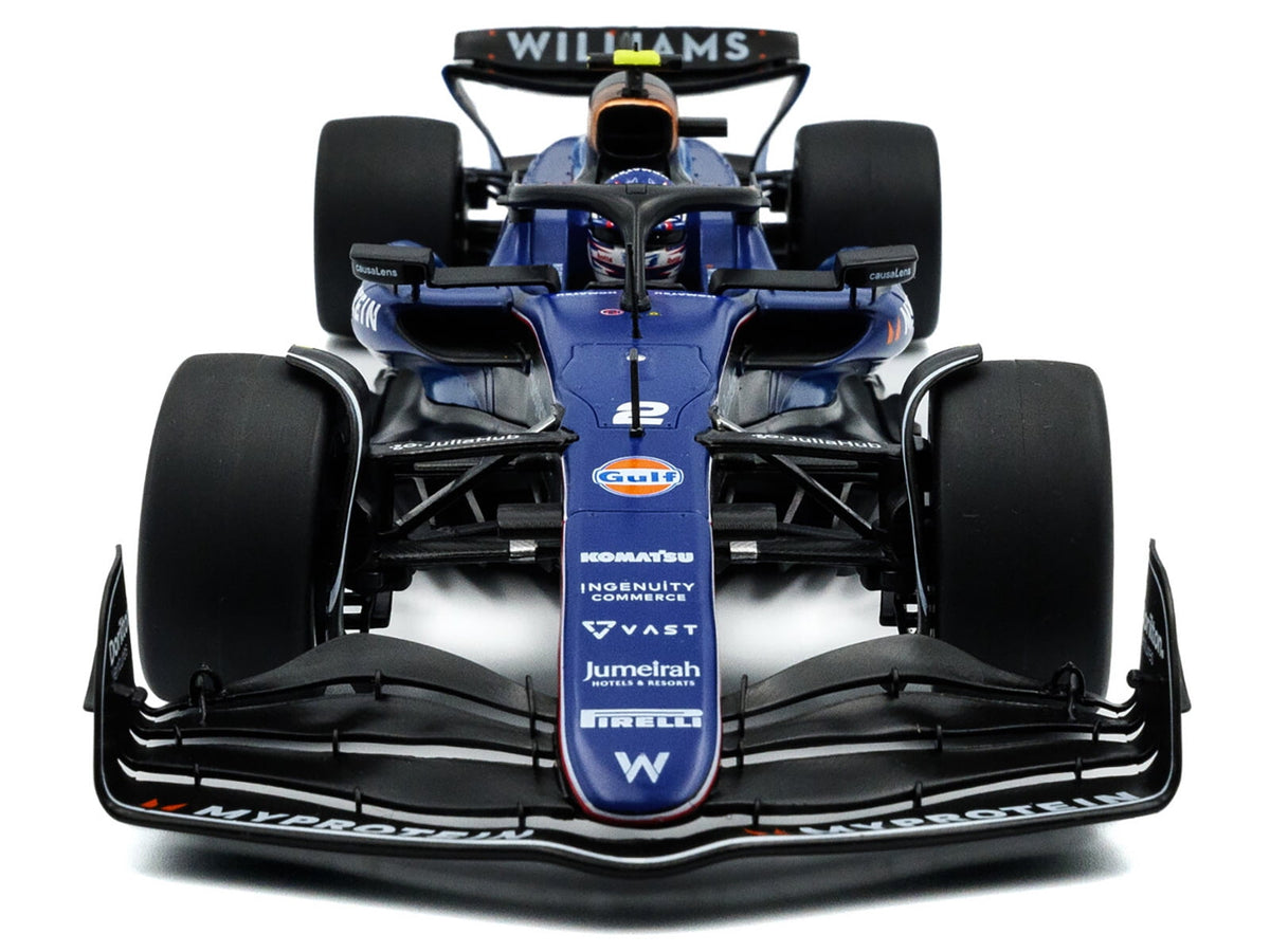 Williams FW46 #2 "Williams Racing" Formula One F1 Saudi Arabian GP (2024) "Competition" Series 1/18 Diecast Model Car by Solido