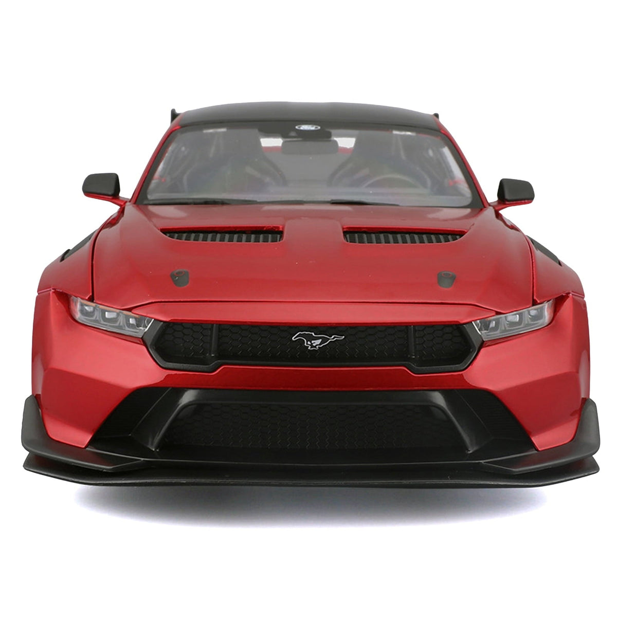 2025 Ford Mustang GTD Red Metallic with Black Top "Special Edition" Series 1/18 Diecast Model Car by Maisto
